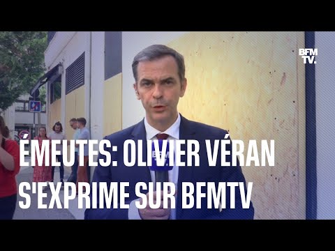 Émeutes: Olivier Véran s'exprime sur BFMTV