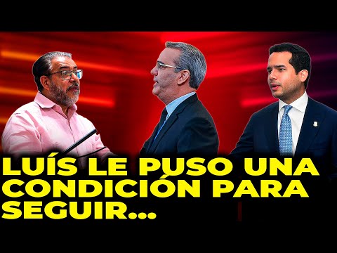 Se Jartó el Hombre Abinader Le Pone Dura Concidición A Guillermo Moreno Lo Único Que Le Pide Es..!