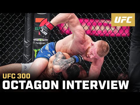 Bo Nickal Octagon Interview | UFC 300