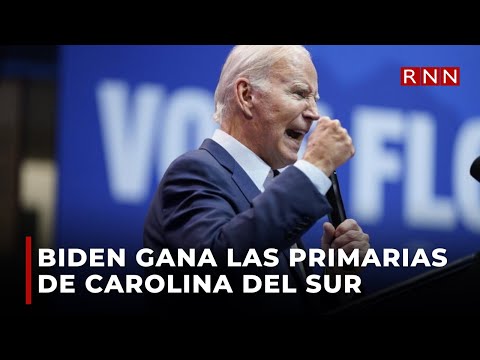 Biden arrasa en las primarias de Carolina del Sur y llama perdedor a Trump