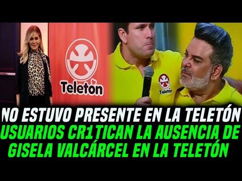 Gisela Valcárcel es CRITICADA por no aparecer en la TELETÓN 2023 PERÚ