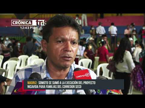 Inicia NICAVIDA a ejecutarse en el municipio de Somoto - Nicaragua