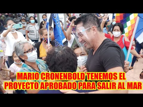 MARIO CRONENBOLD TENEMOS EL PROYECTO APROBADO PARA SALIR AL ATLÁNTICO PARA SANTA CRUZ...