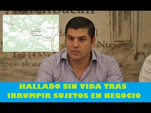 César Chávez, ex presidente municipal de Apatzingán, Michoacán el 05 de Octubre del 2020