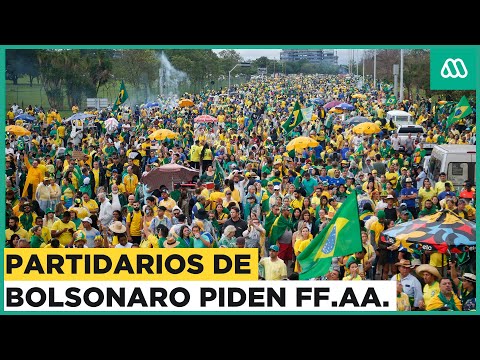 SOS Fuerzas Armadas: Miles de brasileños protestan tras triunfo de Lula