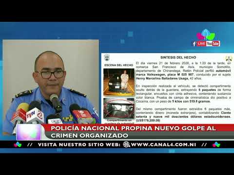 Policía Nacional incauta más de 170 mil dólares al narcotráfico en Somotillo
