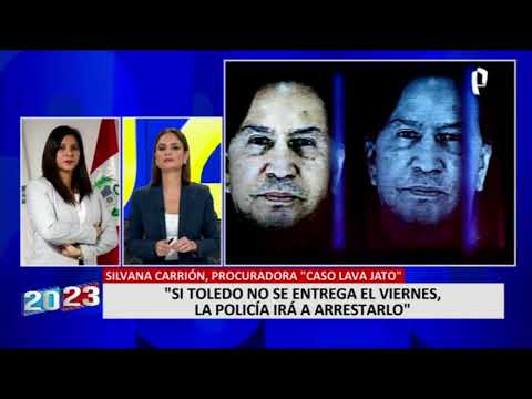 Silvana Carrión: Alejandro Toledo sería extraditado la próxima semana