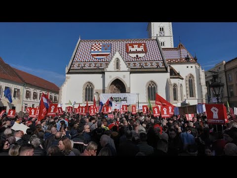 Croatians protest controversial judge as the country's new state attorney