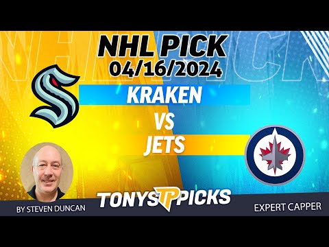 Seattle Kraken vs Winnipeg Jets 4/16/2024 FREE NHL Picks and Predictions on NHL Betting by Steven