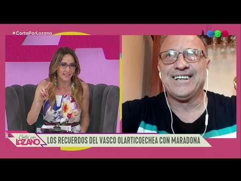 ¿Cómo fue la relación del Vasco Olarticoechea con Maradona - Cortá Por Lozano 2020