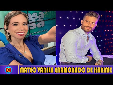 MATEO VARELA enamorado de KARIME BORJA dejó a LA COQUETA