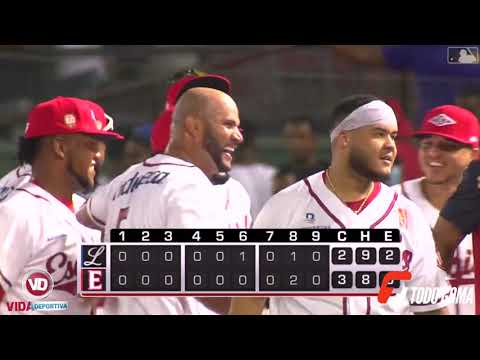 Licey vs Escogido | Resumen | 31 de octubre 2021 | Pujols deja el Licey en el terreno