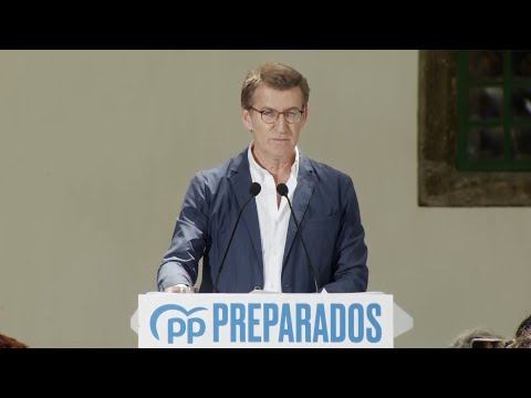 Feijóo ofrece los votos del PP para controlar en serio la inflación a rentas bajas