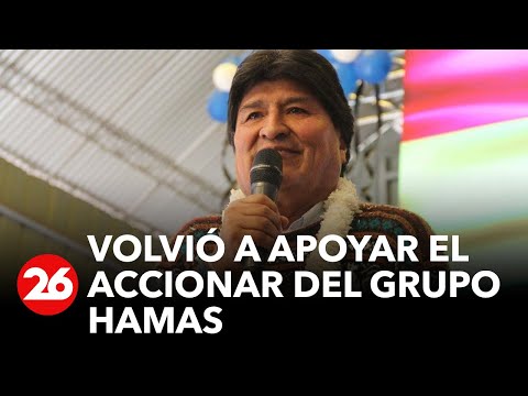 BOLIVIA | Evo Morales apoyó el ataque terrorista