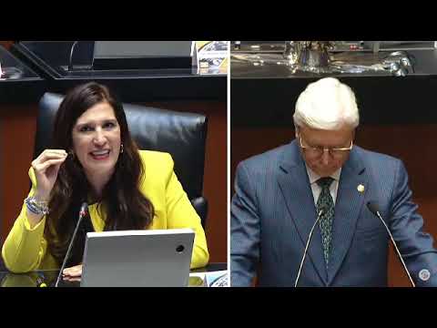 Pregunta de la senadora Kenia López Rabadán al senador Jaime Bonilla, duranta la Comisión Permanente