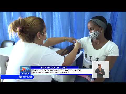 En Cuba, concluye fase tres de estudios clínicos del Candidato vacunal Abdala