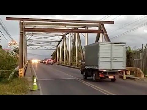 Puente en Cartago permanecerá cerrado por 45 días por arreglos
