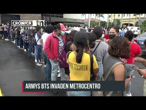 ¡Invasión del Army BTS en Nicaragua! Fans van en busca de boletos