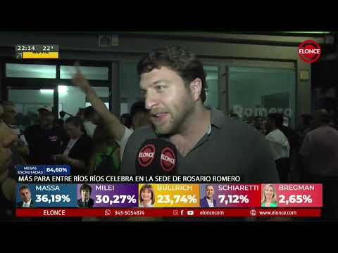 Elecciones 2023 Más para Entre Ríos celebra en la sede de Rosario Romero