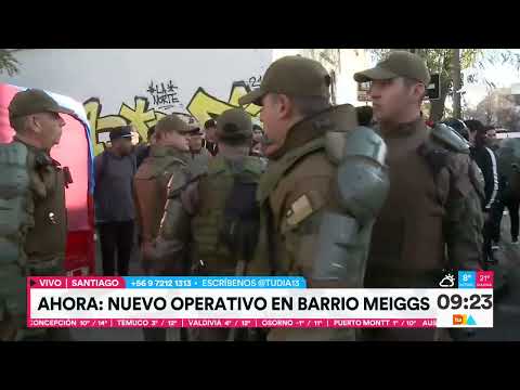 Nuevo operativo policial en Barrio Meiggs | Tu Día | Canal 13