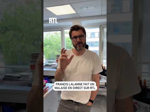 Francis Lalanne fait un malaise en direct sur RTL !