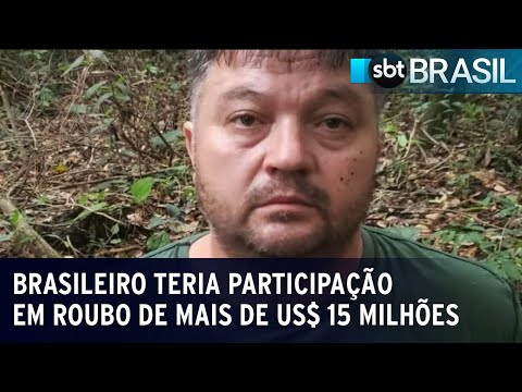 Brasileiro é preso por suspeita de chefiar roubo na fronteira com Paraguai | SBT Brasil (15/02/24)