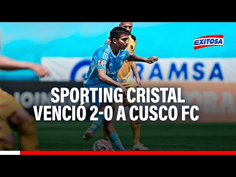 ¡Mantienen la punta! Sporting Cristal venció 2-0 a Cusco FC y continúa como líder del Apertura