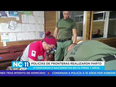 Policía de Fronteras atendieron parto en Sarapiquí