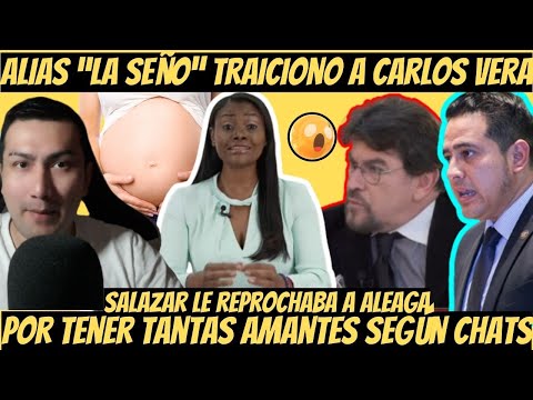 Diana Salazar reprochaba a Ronny Aleaga por “Gallo bello” Carlos Vera traicionado por Salazar