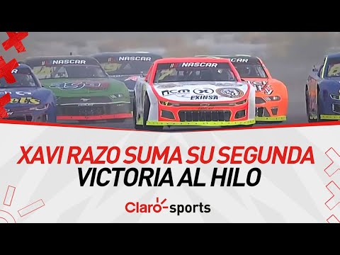 Xavi Razo suma su segunda victoria al hilo en la NASCAR Mexico Series