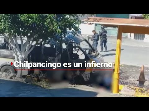 Continúan los ataques contra el TRANSPORTE PÚBLICO en Chilpancingo, Guerrero