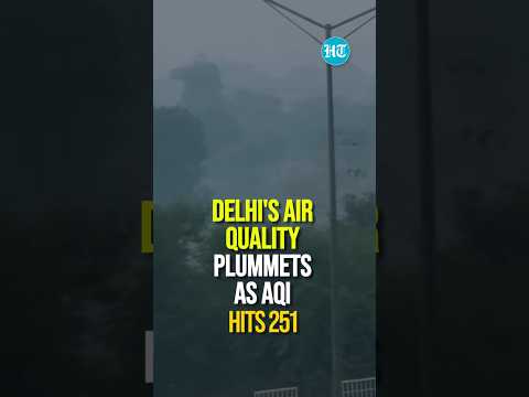 Delhi Chokes As AQI Falls To 251, Marking 'Very Poor' Air Quality