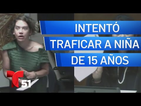 Acusan a mujer de intentar traficar a niña de 15 años en un hotel