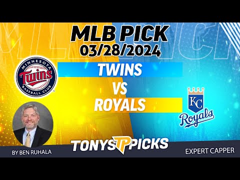 Minnesota Twins vs. Kansas City Royals 3/28/2024 FREE MLB Picks and Predictions by Ben Ruhala