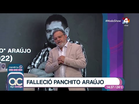 Algo Contigo - La noticia más triste: Murió Panchito Araújo