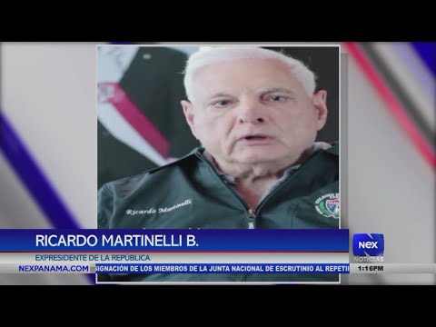 Ricardo Martinelli le pide al presidente Laurentino Cortizo tomar control del pai?s