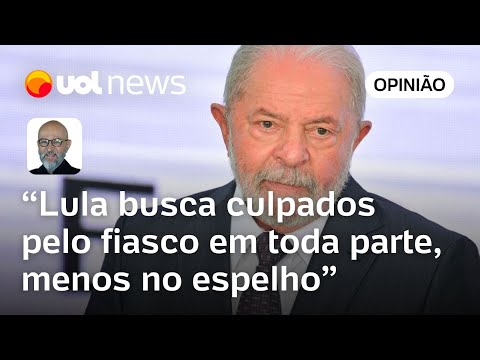 Lula pararia de procurar culpado pelo fiasco do 1º de Maio se olhasse no espelho, diz Josias