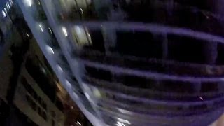 بالفيديو.. برازيلي يقفز من شرفة فندق في بيروت