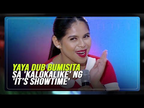 Yaya Dub bumisita sa 'Kalokalike' ng 'It's Showtime' | ABS-CBN News