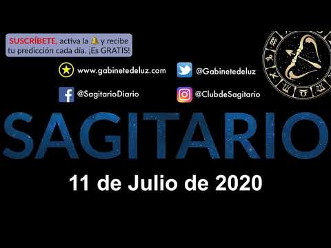 Horóscopo Diario - Sagitario - 11 de Julio de 2020