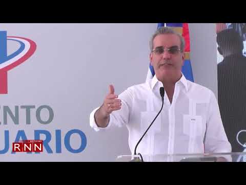 Presidente Luis Abinader inaugura varias obras en San Juan