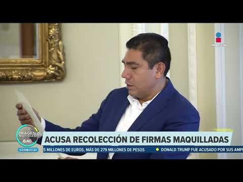 Jorge Luis Preciado denuncia irregularidades en la recolección de firmas | Noticias Francisco Zea