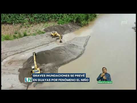 Se prevé graves inundaciones en varios cantones de Guayas por el Niño