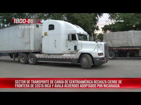 Transportistas centroamericanos aplican medidas recíprocas a Costa Rica - Nicaragua