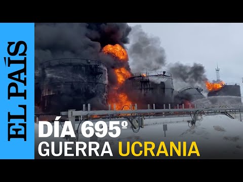 GUERRA | Arde un depósito de petróleo en Rusia tras un ataque con drones de Ucrania | EL PAÍS