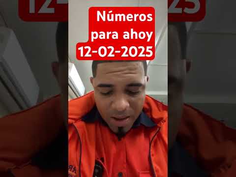 Números para hoy 12-02-2025