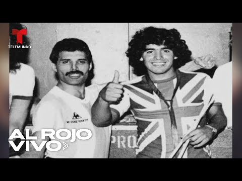 Artistas del espectáculo lloran la muerte de Maradona | Al Rojo Vivo | Telemundo