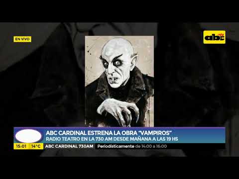 ABC Cardinal estrena la obra de radio teatro Vampiros