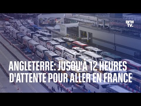 Des embouteillages monstres au port de Douvres pour les Britanniques souhaitant venir en France