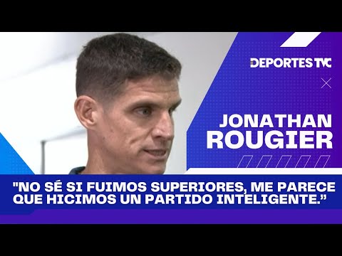 Jonathan Rougier explica si Motagua fue superior a Olimpia en la final de ida del Apertura